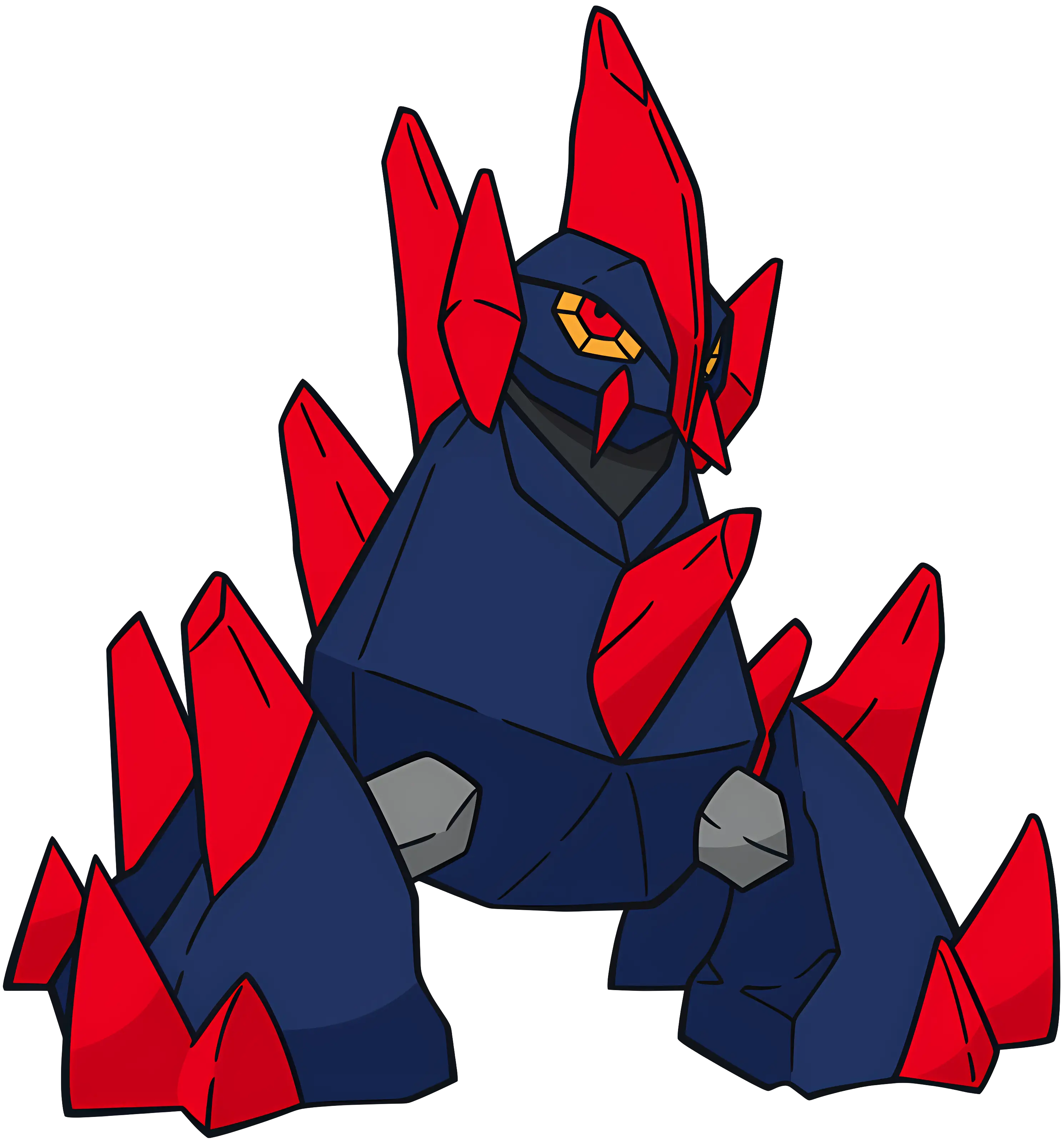 Rock Monster in Animated Creature Style