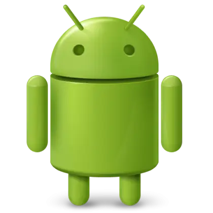Green Android Mascot Logo