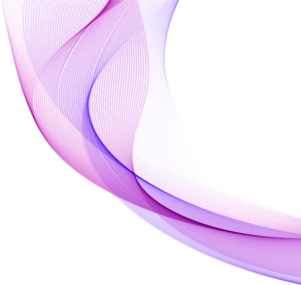 Purple Abstract Wave Design