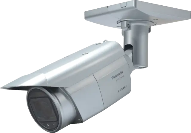 Silver Security Camera for Video Surveillance