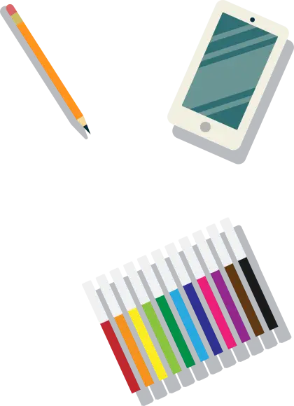 Art Stationery and Tablet