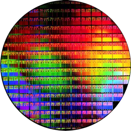 Colorful Silicon Wafer Technology