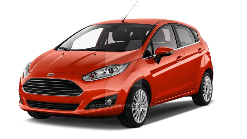 Red Hatchback Car Illustration for Urban Commute