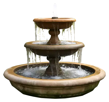 Three-Tier Garden Water Fountain