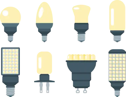 Various Types of LED Bulbs