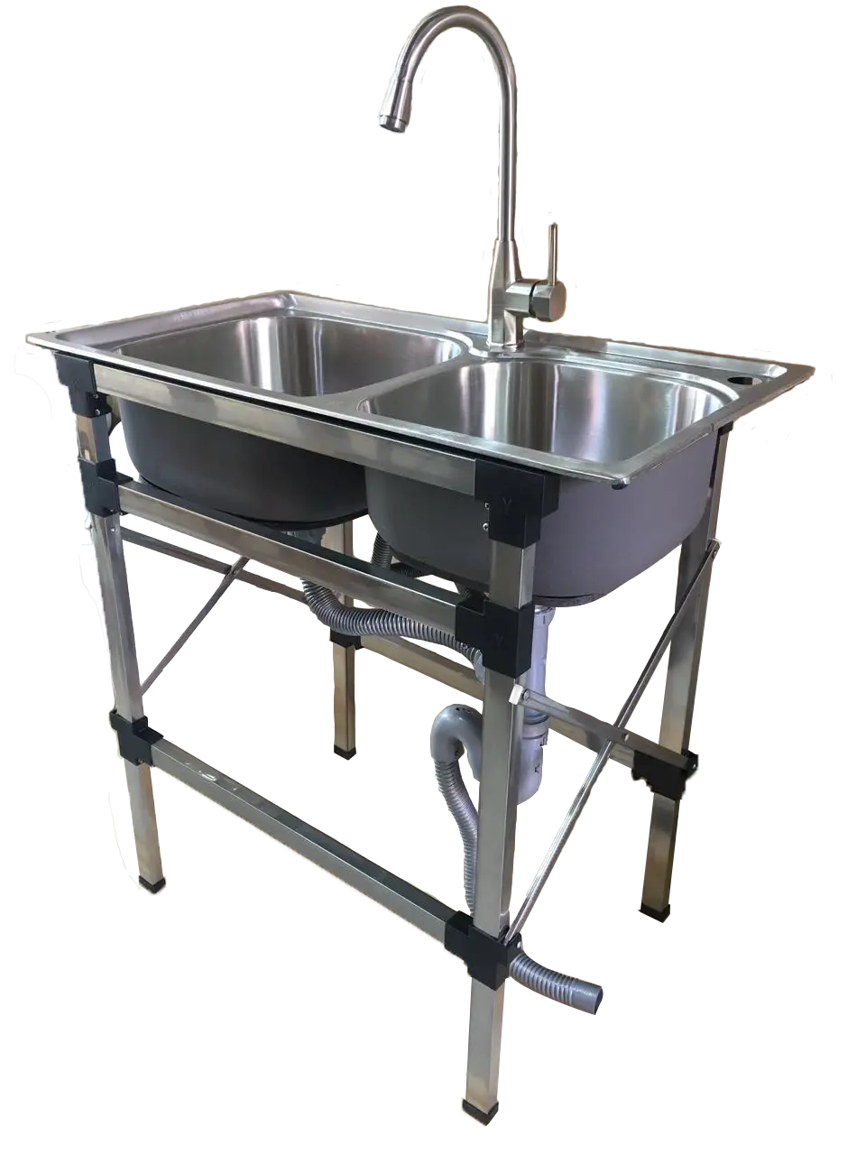 Stainless Steel Double Kitchen Sink Design