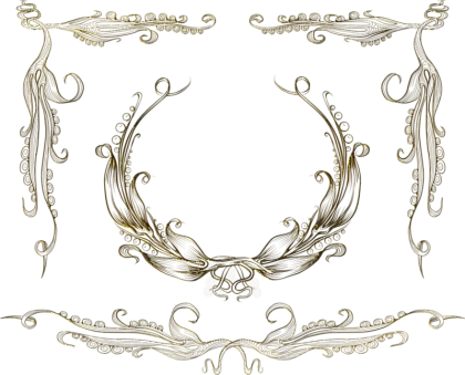 Ornate Floral Silver Frame