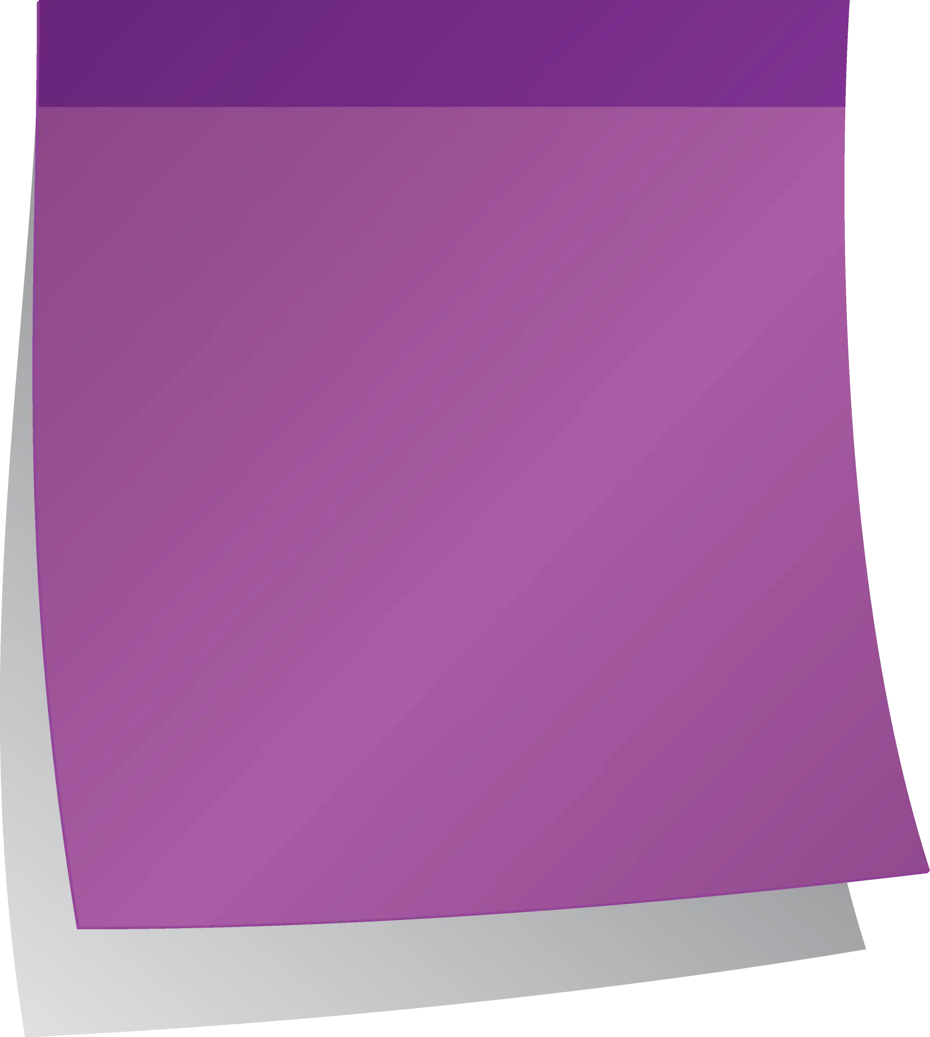 Purple Sticky Note for Reminders