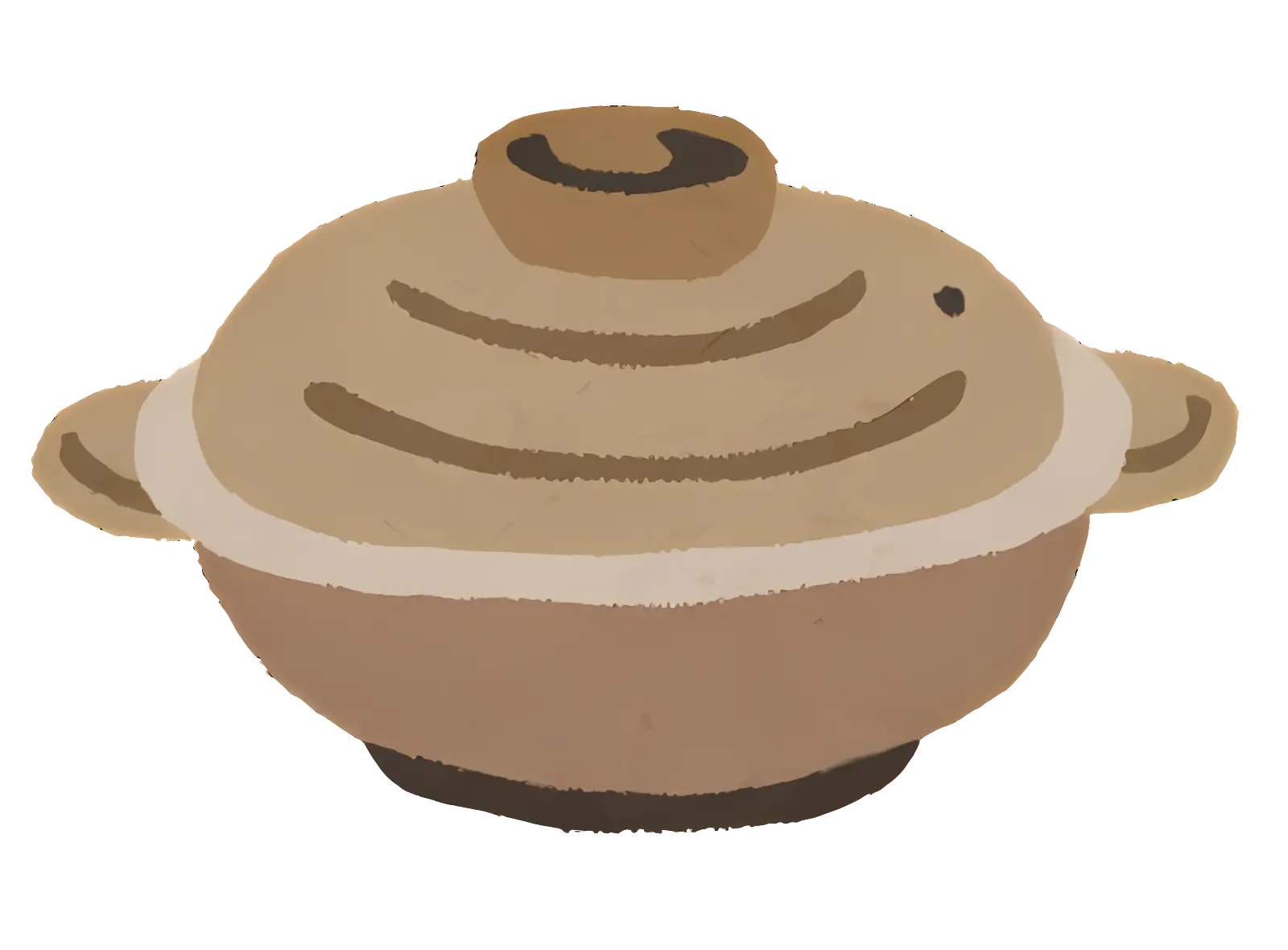 Clay Pot with Lid