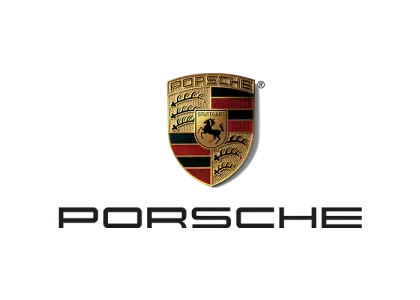 Porsche Logo on Transparent Background