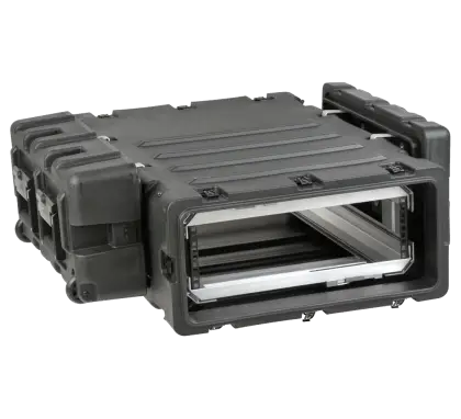 Rugged Black Protective Equipment Case