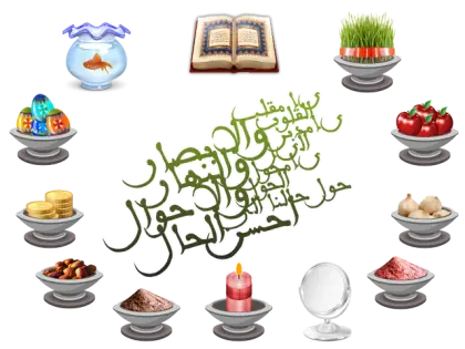 Haft-Seen Table for Nowruz