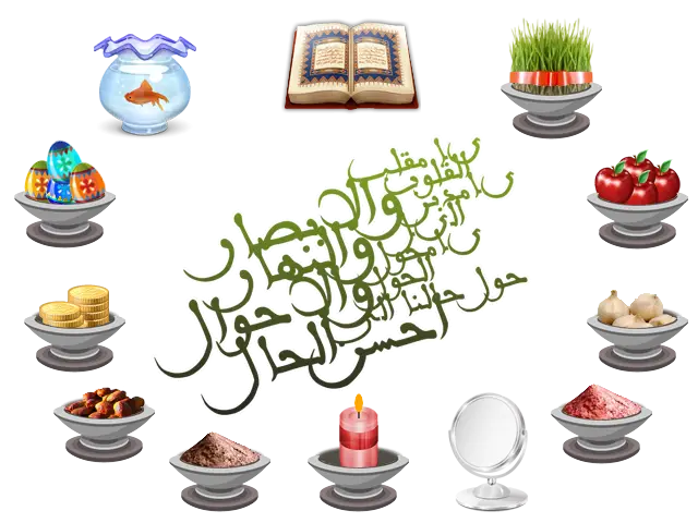 Haft-Seen Table for Nowruz