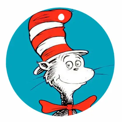 Cat in the Hat Character Illustration