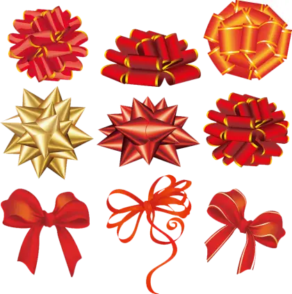 Decorative Ribbons and Bows