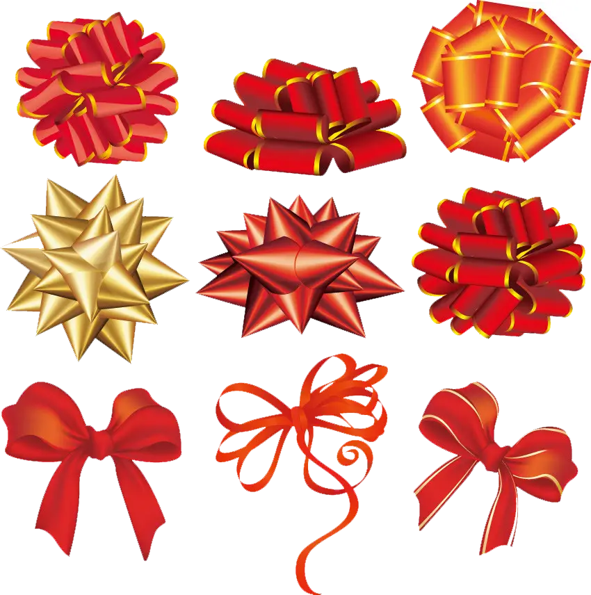 Decorative Ribbons and Bows