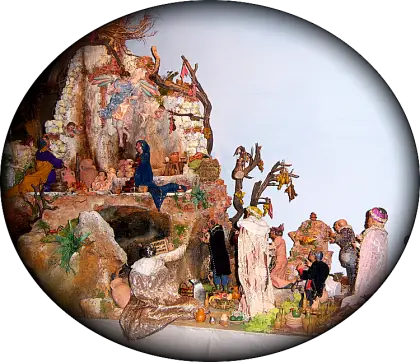 Traditional Nativity Scene