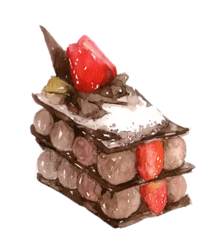 Delicious Chocolate Strawberry Dessert