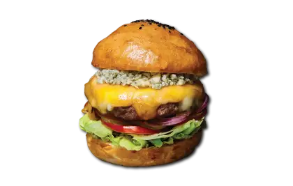 Mouthwatering Cheeseburger with Fresh Ingredients