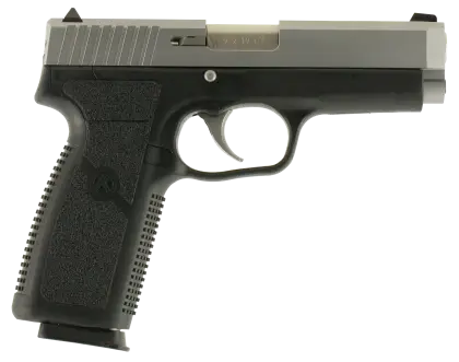 Black Handgun with Compact Design