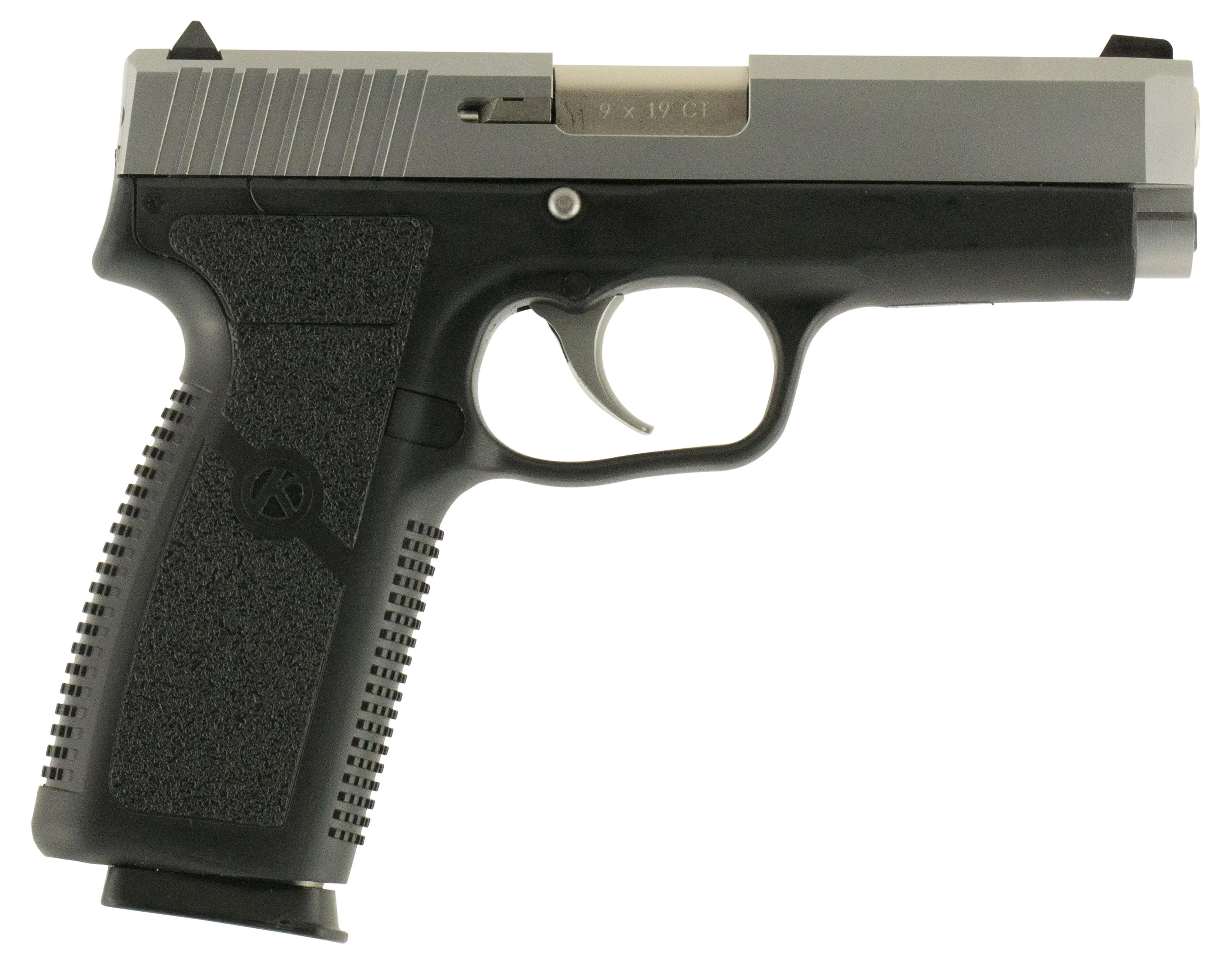 Black Handgun with Compact Design