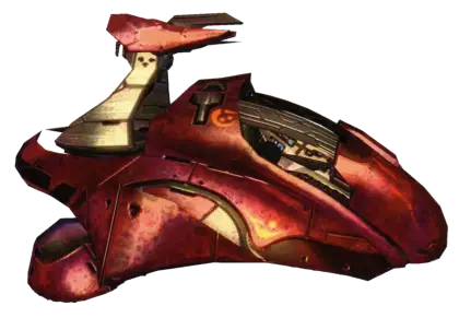 Futuristic Hovercraft Vehicle Design