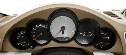 Car Dashboard with Gauges