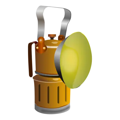 Vintage Carbide Lamp