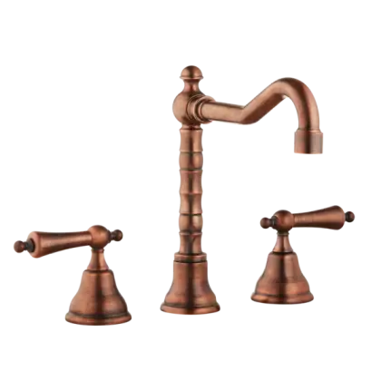 Antique Bronze Faucet with Dual Handles