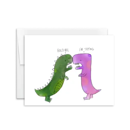 Cute Dinosaur Doodles Illustration