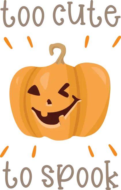 Winking Pumpkin Halloween Illustration
