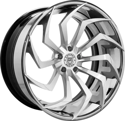 Shiny Metallic Car Wheel for Automobiles