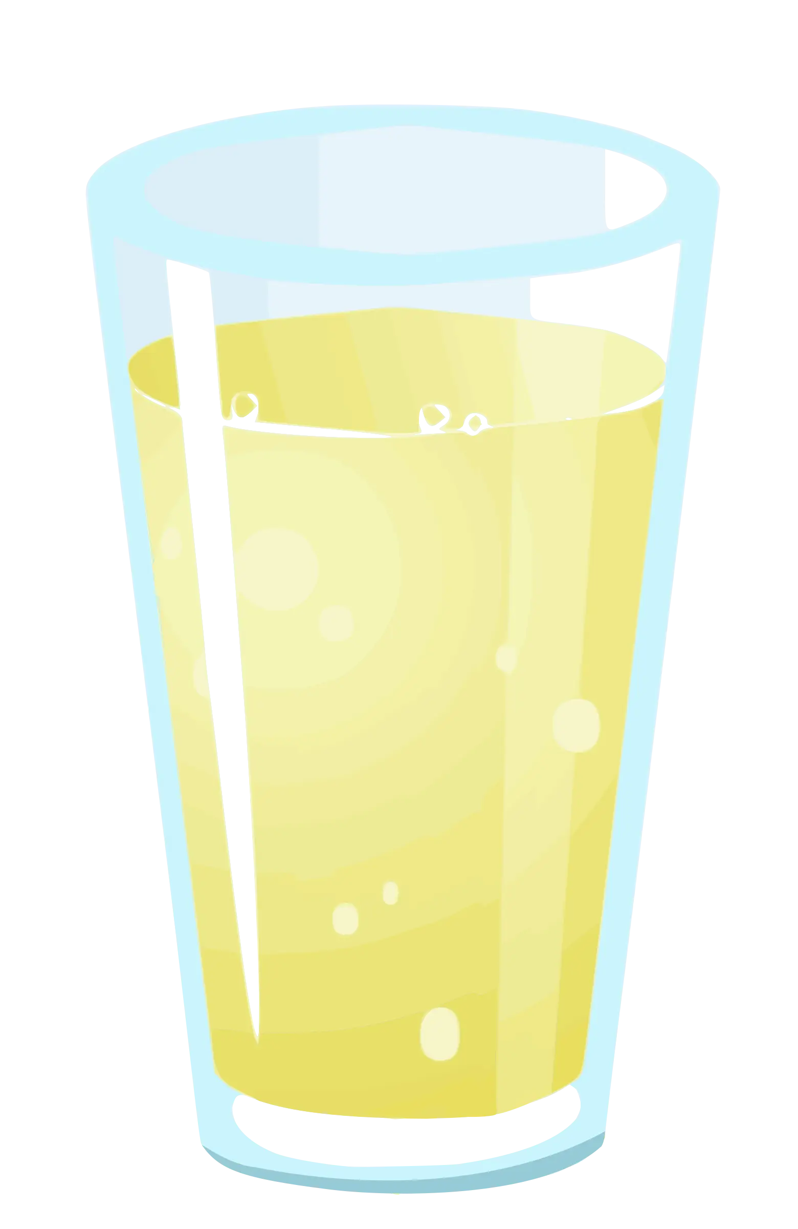Glass of Yellow Juice