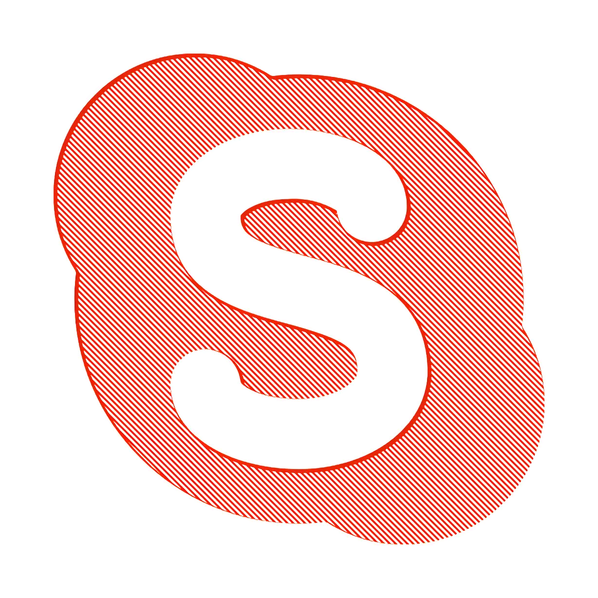 Red Letter S Symbol