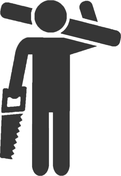 Construction worker icon