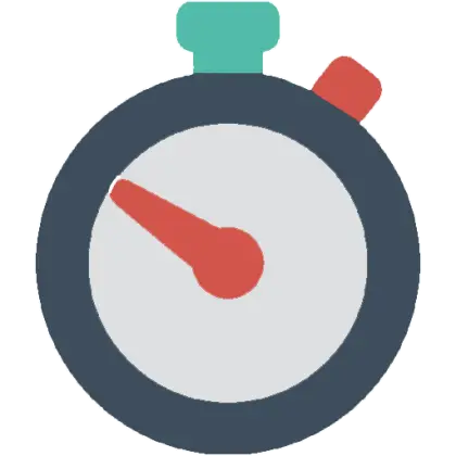 Cartoon Stopwatch Timer Illustration