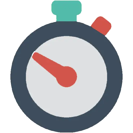 Cartoon Stopwatch Timer Illustration