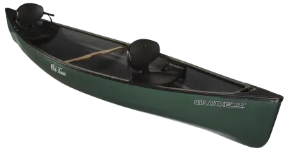 Green Canoe for Outdoor Water Adventures