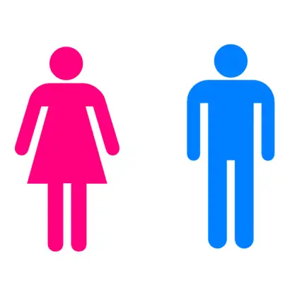 Pink and Blue Gender Symbols
