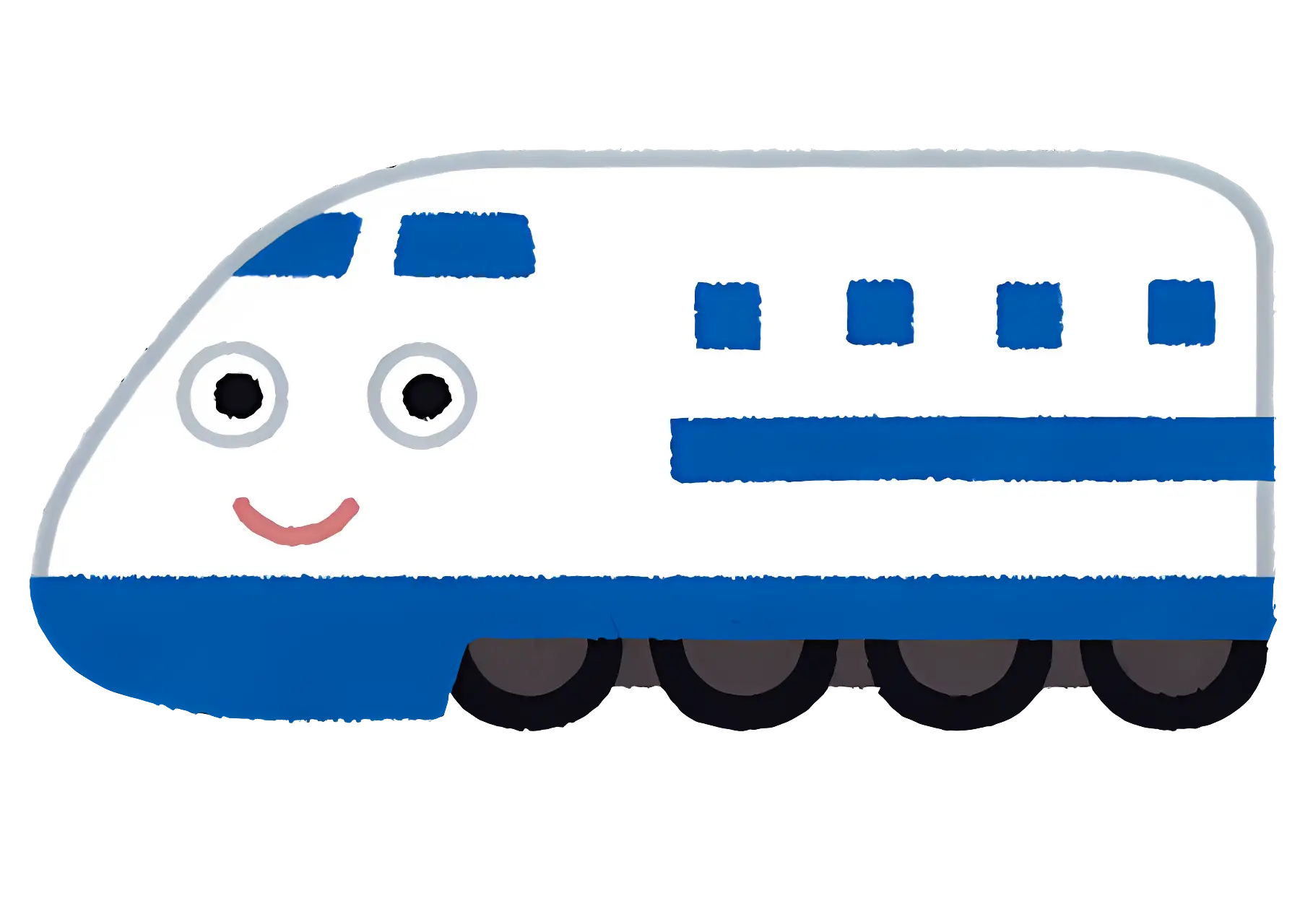 Smiling Bullet Train