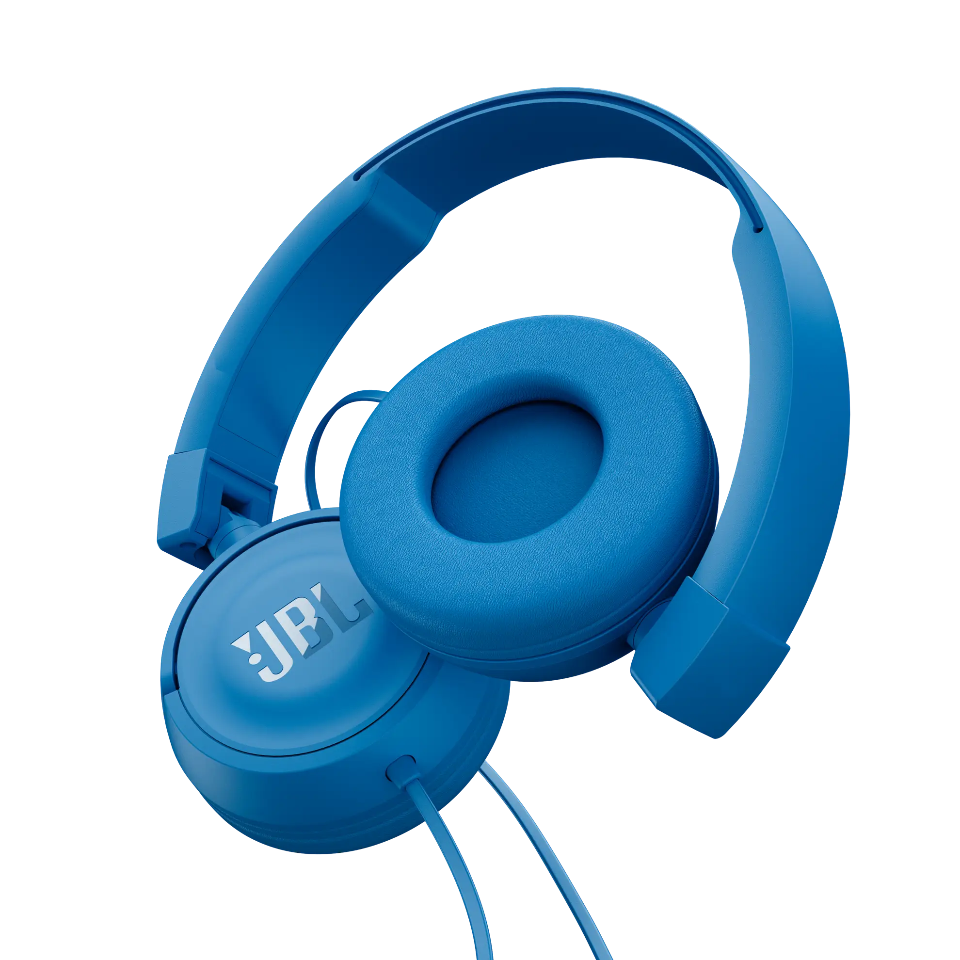 Blue Headphones for Audio Listening