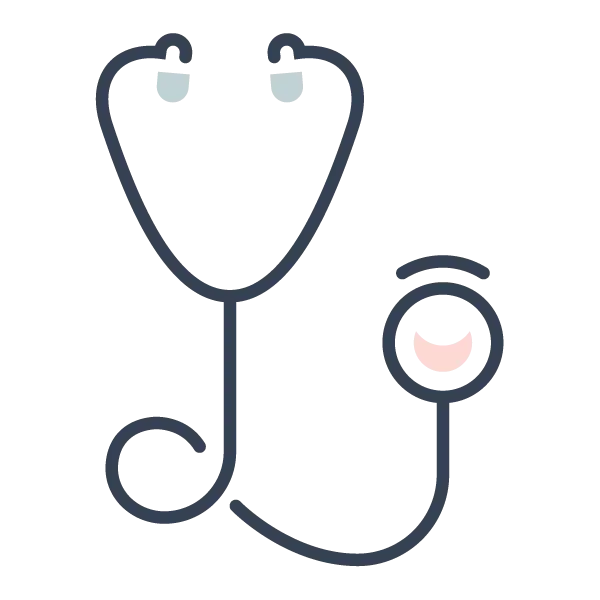 Minimal Stethoscope Icon