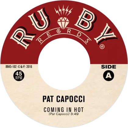 Vintage Vinyl Record Label
