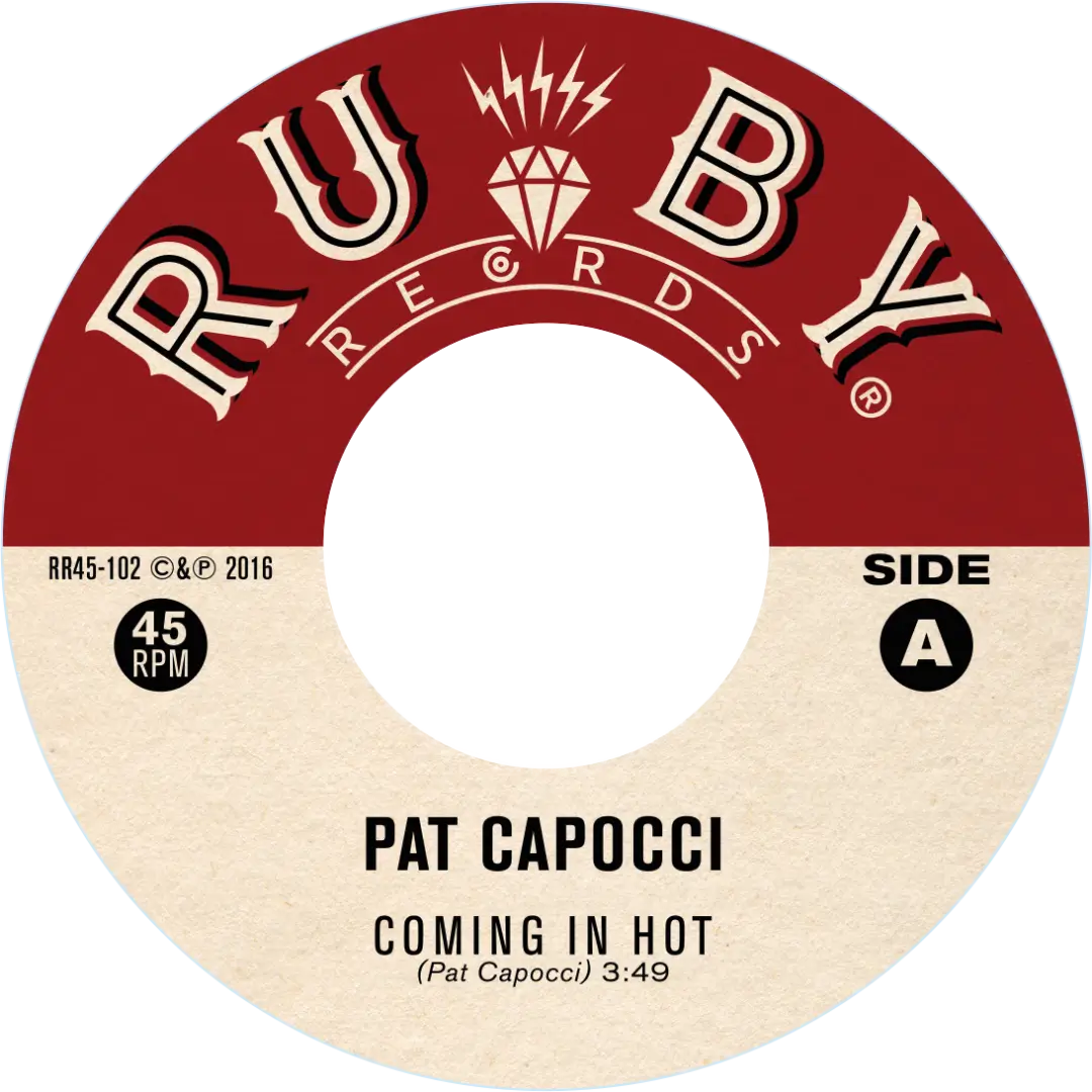 Vintage Vinyl Record Label