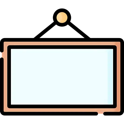 Hanging Frame Illustration