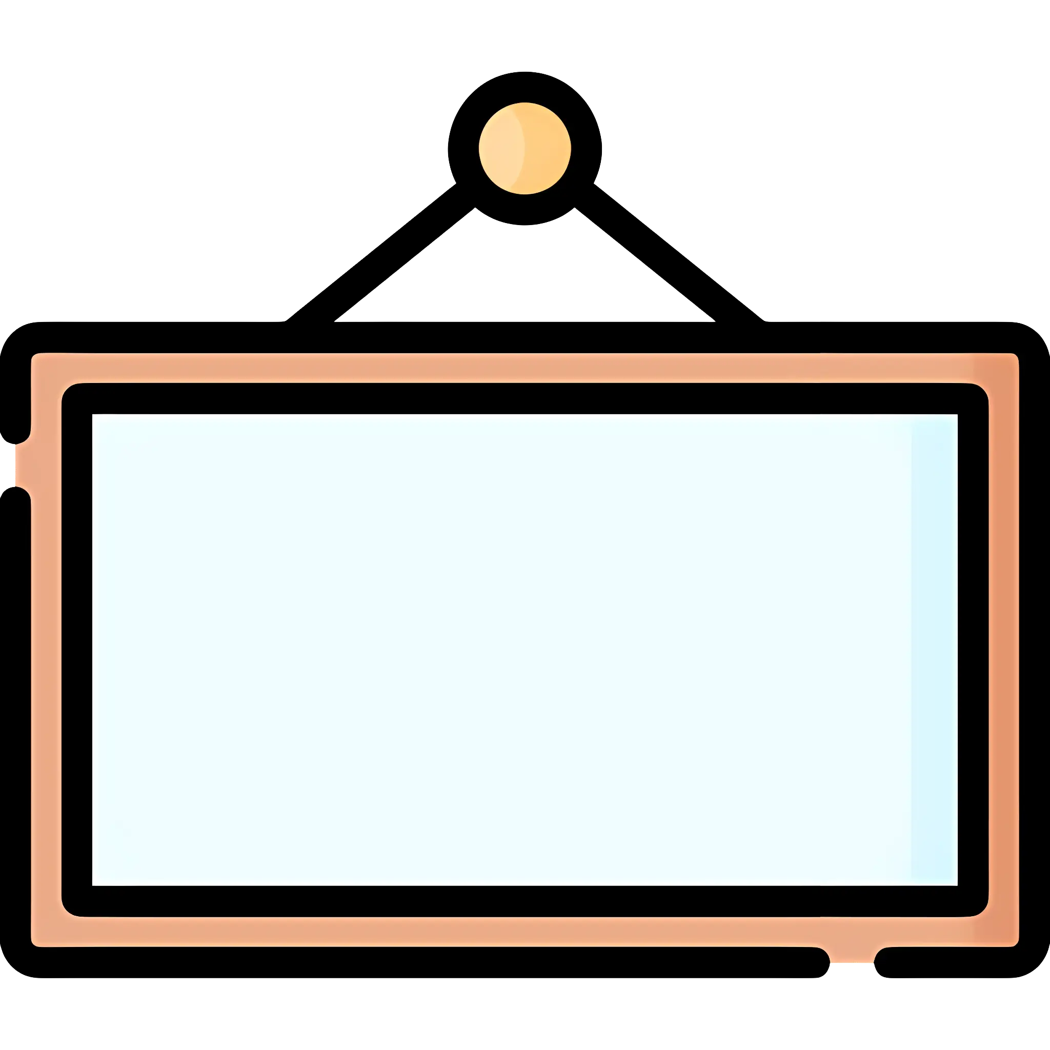 Hanging Frame Illustration