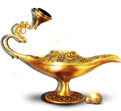 Golden Magic Lamp