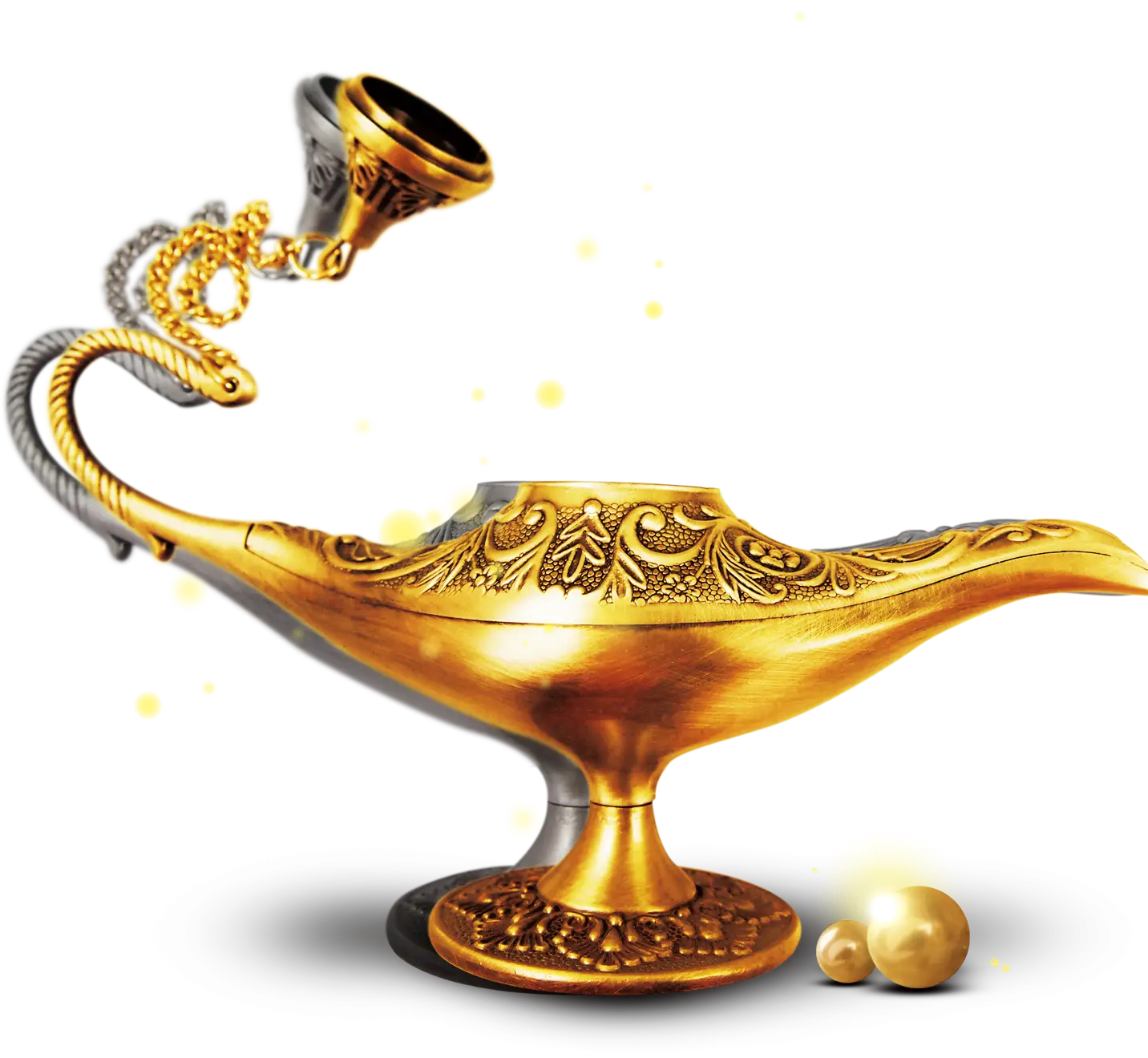 Golden Magic Lamp