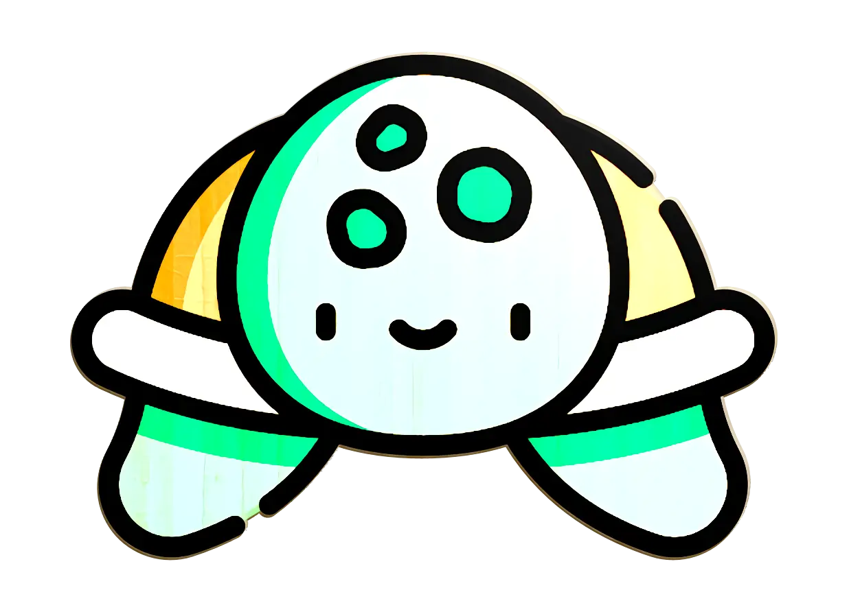 Cute Cartoon Robot Character