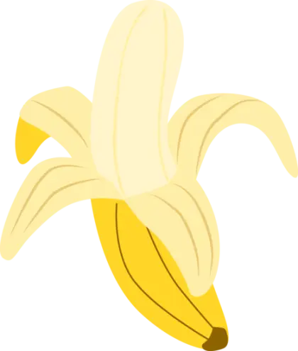 Yellow Banana Illustration